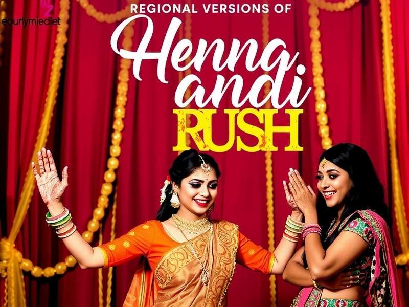 Different cultural adaptations across India Regional Versions of Henna Handi Rush